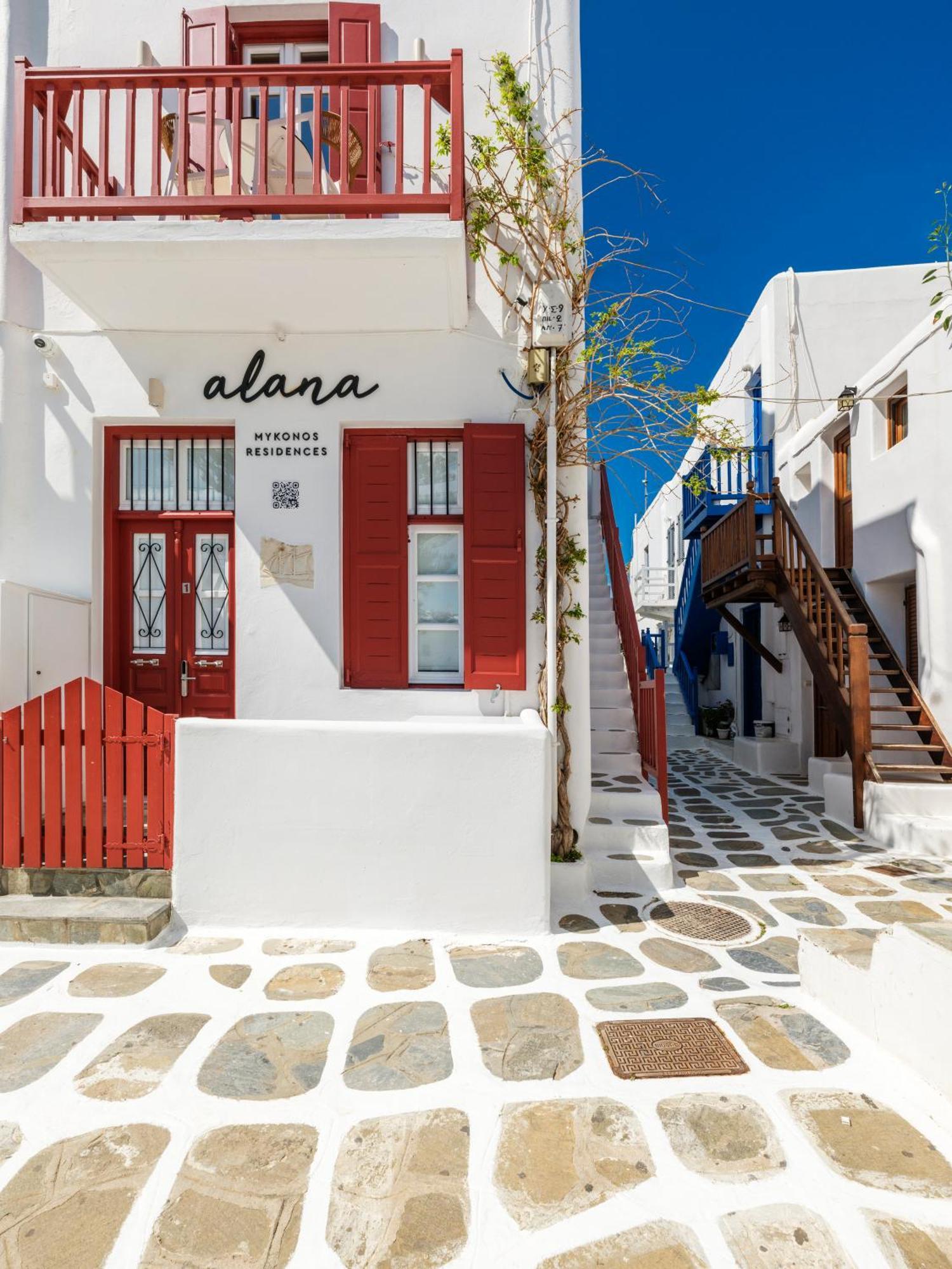 Alana Mykonos Hotel Mykonos Town ภายนอก รูปภาพ