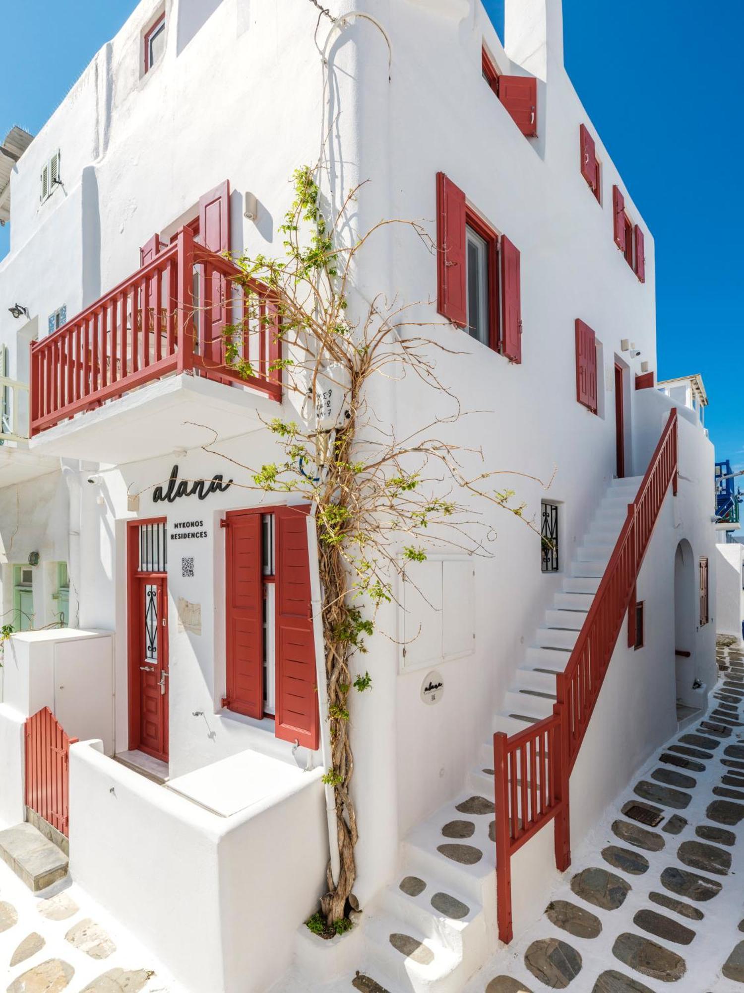 Alana Mykonos Hotel Mykonos Town ภายนอก รูปภาพ
