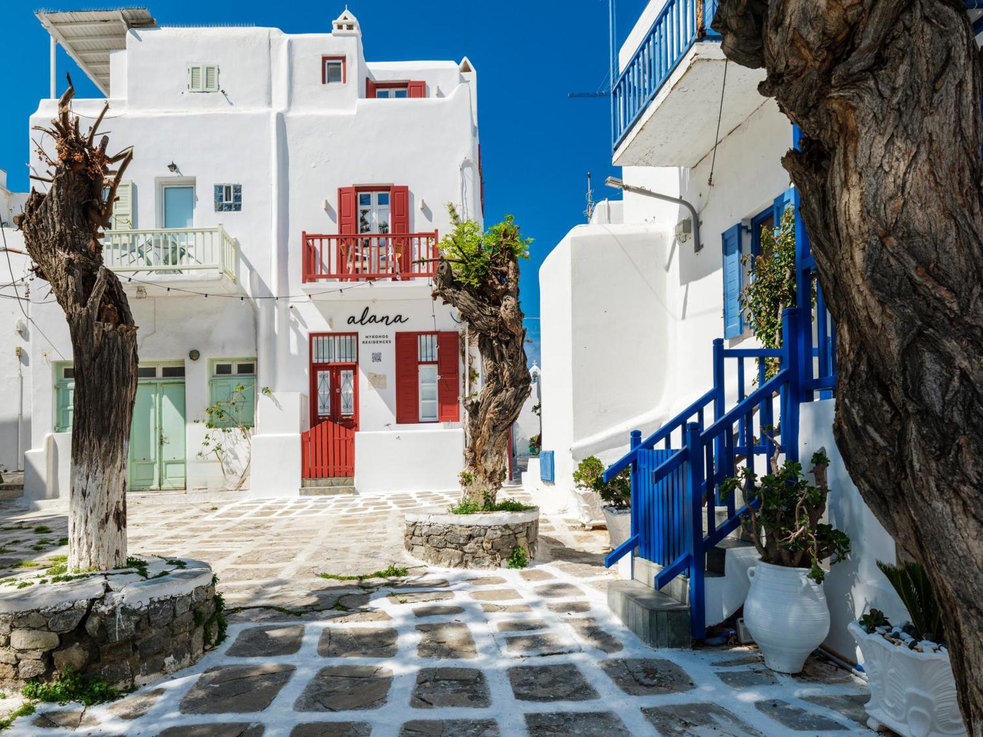 Alana Mykonos Hotel Mykonos Town ภายนอก รูปภาพ